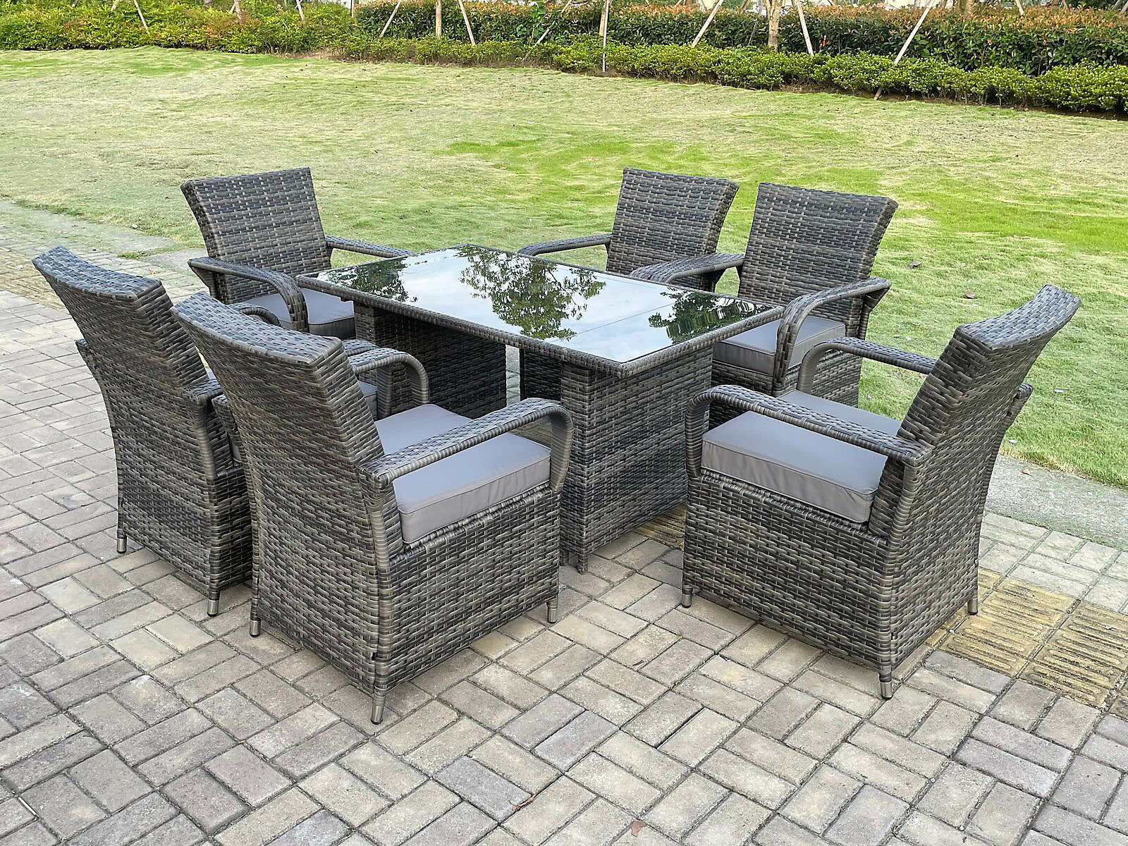 B&Q luxury garden lounge furniture on sale
